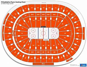 philadelphia flyers seating charts at wells fargo center