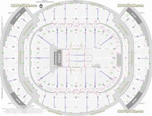 Miami Kaseya Center Arena Seating Chart Detailed Seat Row Numbers