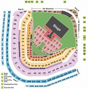Wrigley Field Tickets Seating Chart Event Tickets Center