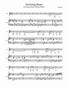 I 39 M Going Home Sheet Music Download Free In Pdf Or Midi Musescore Com