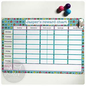 A4 Reusable Magnetic Reward Chart For Kids Or Adults Doris Fred