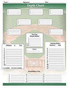 baseball depth chart template the basics