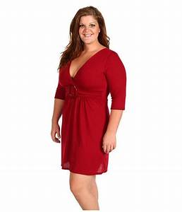 Christin Plus Size Dahlila Dress Red Zappos Com Free