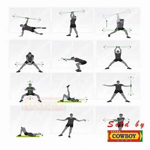 Multi Function Fitness Training Flexi Bar Exercise Elastic Stick