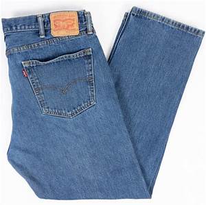 Levis 505 Regular Fit Straight Leg Mens Jeans Medium Wash Size 42x32 Ebay
