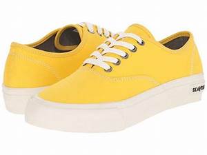 Seavees Legend Sneaker Classic Yellow Womens Shoes Cushioned Shoes