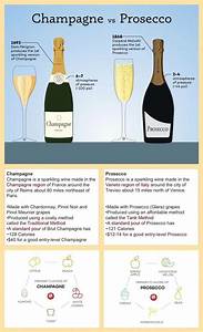 Champagne Vs Prosecco Infographic And Website Wine