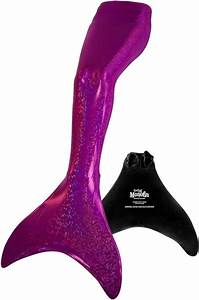 Fin Fun Sparkle Mermaid Tails With Monofin For Swimming Kid And 