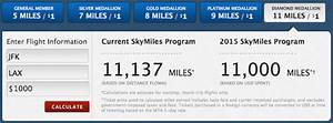 Delta Skymiles 2015 Revenue Based Program Details One Mile At A Time