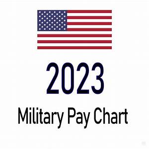 2023 Military Pay Chart 4 6 All Pay Grades