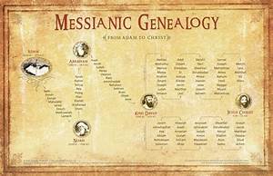 Messianic Genealogy Wall Chart Answers In Genesis