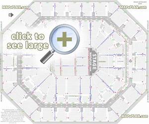 Footprint Center Arena Seat Row Numbers Detailed Seating Chart
