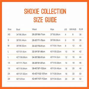Here Is Our Size Chart For The Shoxie Collection Which Includes