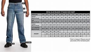 Men 39 S Pants Sizes Chart