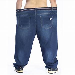 2017 Oversized Jeans Fat 300 Pounds Extra Large Fat Pants Big Men Waist