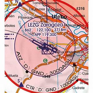 Spain South East Rogers Data Vfr Aeronautical Chart 500k 2020