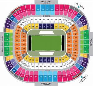 Carolina Panthers Seating Chart Bank Of America Stadium Seat Views