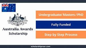 Australian Awards Scholarship 2023 Application Form Printable Forms