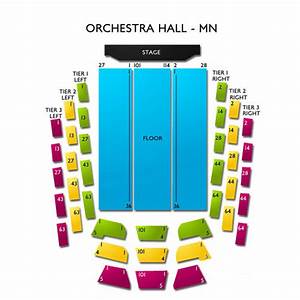 Orchestra Hall Mn Seating Chart Vivid Seats