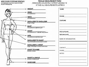 sewing measurements body measurement chart body measurements chart