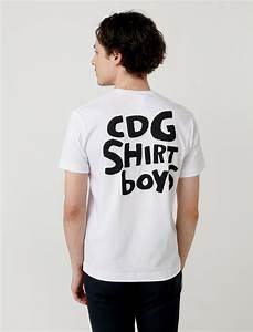 Comme Des Garçons Shirt Cdg Boys T Shirt White Garmentory