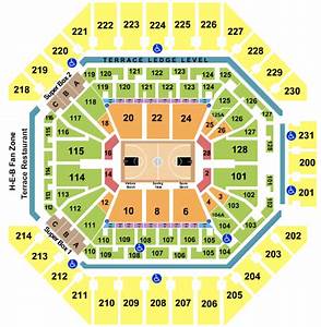 San Antonio Spurs At T Center Seating Chart San Antonio