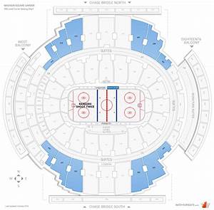 Best Of Square Garden Seating Chart Hockey Seating Chart