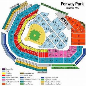 Fenway Park Seating Chart With Rows And Seat Numbers Review Home Decor