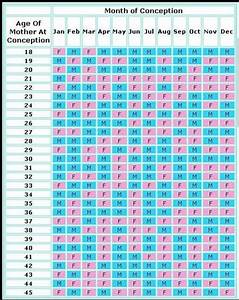 Baby Gender Chart 99 Accuracy Template Calendar Design