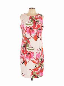 Ronni Floral Pink Casual Dress Size 12 52 Off Thredup