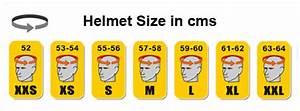 How Helmet Size Is Measured Motorcycle Helmet Size Chart
