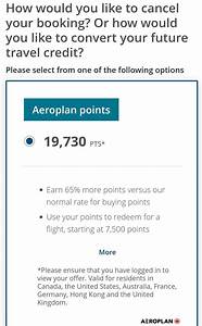 Tips Canceling An Air Canada Flight For Aeroplan Points Weleavetoday