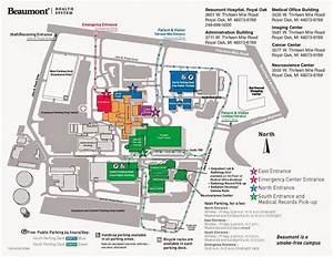 Royal Oak Beaumont Campus Map Time Zones Map