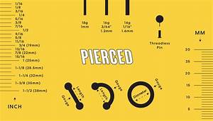 The Complete Guide To Measuring Your Body Jewelry Pierced