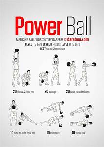 Printable Ball Exercise Chart