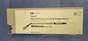 New Covidien Signia Grey Small Diameter Curved Tip Intelligent Reload