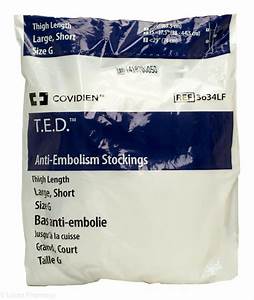 T E D Anti Embolism Ted Thigh Length Large Reg Size H