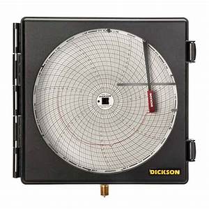 Dickson Pw875 8 39 39 Pressure Chart Recorder 0 To 1000 Psi 24 Hour Chart