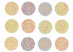 Ishihara Test Color Blindness Disease Stock Vector Illustration Of