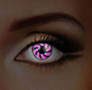 Pink Optical Illusion Contact Lenses Camoeyes Com Contact Lenses