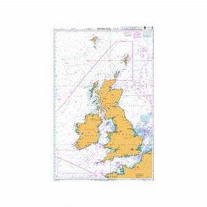 British Admiralty Nautical Chart 2 British Isles