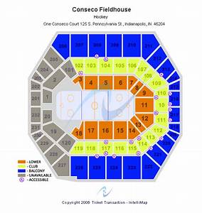 Indiana Concert Tickets Seating Chart Bankers Life Fieldhouse Hockey
