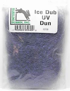 Amazon Com Hareline Ice Dub Dubbing Uv Dun Sports Outdoors