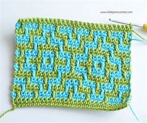 Nya Mosaic Blanket Free Crochet Pattern Lillabjörn 39 S Crochet World