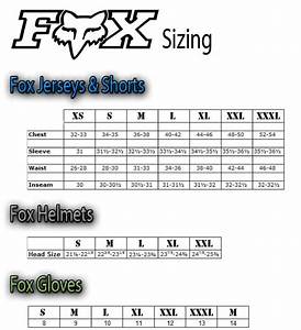 Fox Flux Helmet Size Chart Tommaso