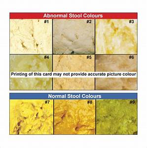 Abnormal Stool Color Chart Adults