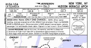 New Approach Chart For 39 Miracle On The Hudson 39 Landing Wired