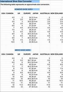 Shoe Size Chart Template Free Download Speedy Template