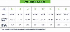 Accurate Coverall Overall Size Chart Measurements Guide Vlr Eng Br