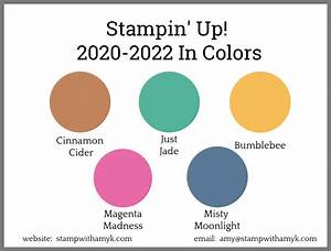 Stampin Up 2020 2022 In Colors Color Coach Stamp With Amy K